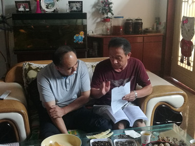 天工公司“八一”建軍節走訪慰問退休軍轉干部