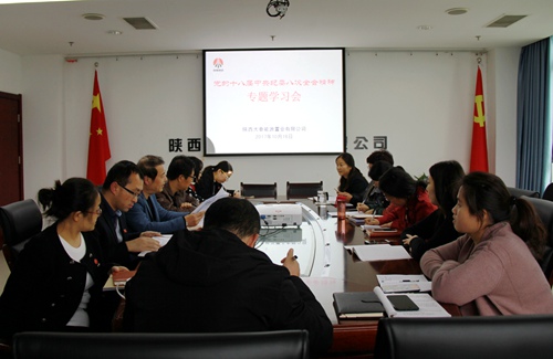 大秦置業公司迅速掀起學習貫徹十八屆中央紀委八次全會精神熱潮