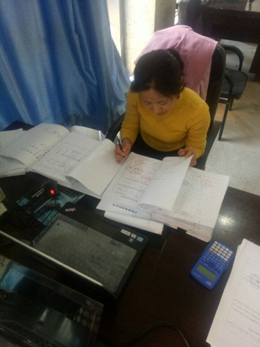 天工公司土建十一部羊頭鎮安置小區工程決算、資料整編進入倒計時