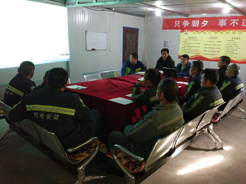 機電安裝公司:嚴細結合,全力沖刺全年安全生產目標