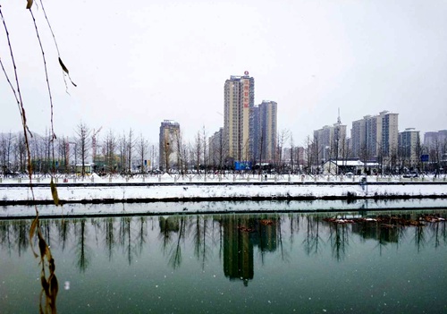 江南世紀城?初雪