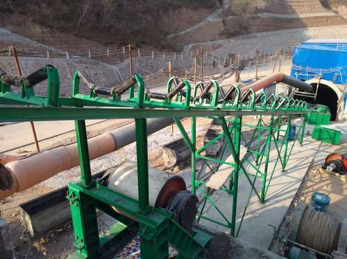 礦建二公司冶坪項目部主、副、風實現全面貫通