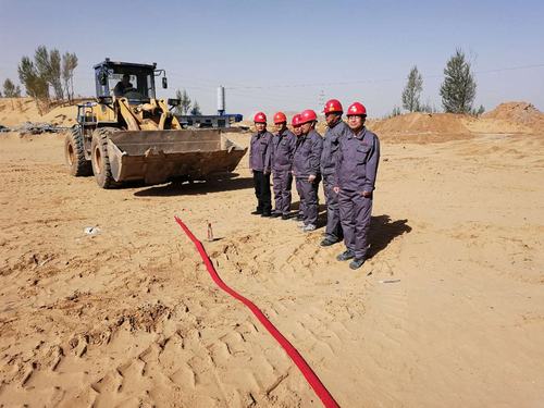 曹家灘煤礦2#、3#轉載點正式開工