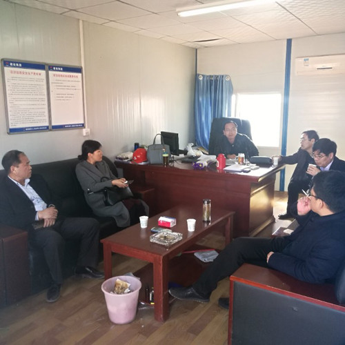 天工公司領導班子現場辦公提效率