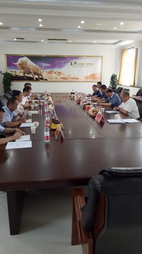 劉合理蒞臨陜煤建設韓城分公司檢查指導工作