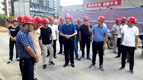 劉合理深入銅煤1#2#工地督促勞動會戰(zhàn)