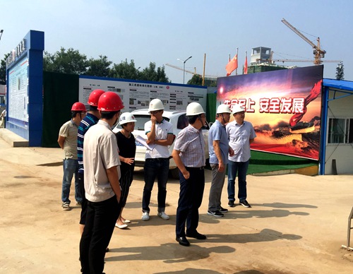 陜煤建設公司：藍山水岸項目部分基坑驗槽及基礎驗收工作順利推進