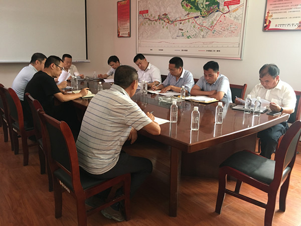 公司領導赴川耀項目檢查指導工作