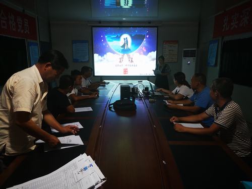 陜煤建設澄合分公司十五部別樣七夕，滿滿的幸福感