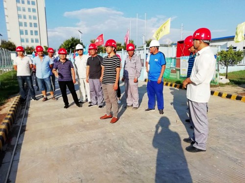 陜煤建設澄合分公司第七項目部承建的渭化生活區職工餐廳工程順利通過主體驗收