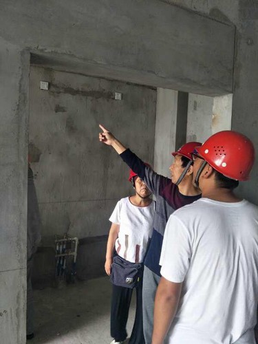 銅煤公司承建的渭南臨渭區朝陽大街拆遷安置小區A-9、A-10#樓順利完成竣工預驗收