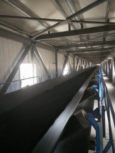 陜煤建設韓城分公司山西東泰聚盆選煤廠廠外輸送系統安裝工程 皮帶單機試運轉成功