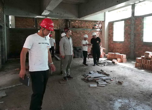 陜煤建設銅川公司：施工一線黨旗飄揚