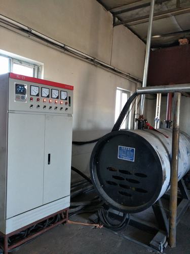 陜煤建設掘進公司：首臺電熱鍋爐投入使用
