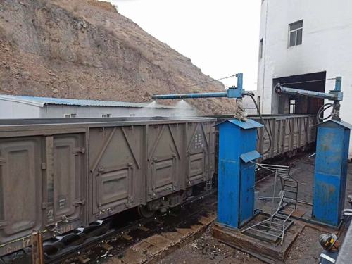 陜煤建設洗選煤運營公司檸條塔運營項目部火車裝車站防凍管路改造順利完成