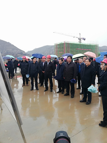 陜煤建設天工公司土建三部清澗北國棗業紅棗深加工項目迎來省市企相關部委聯合檢查