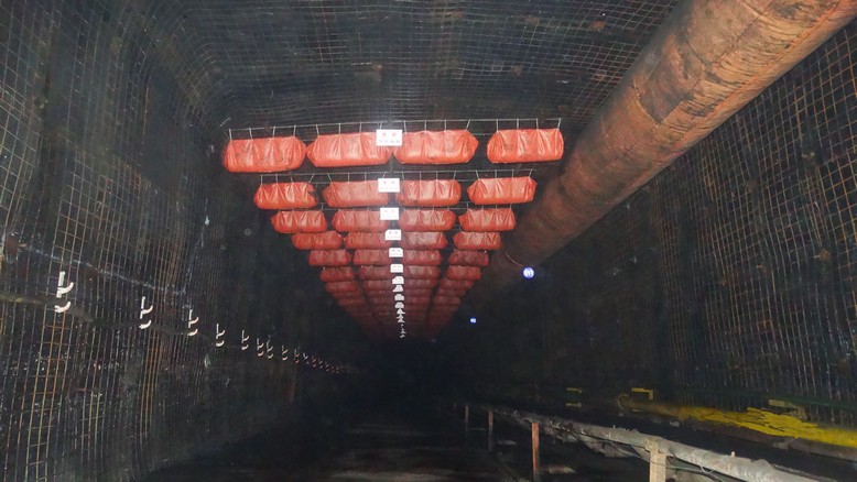 陜煤建設礦建三公司曹家灘項目部單巷掘進月進尺創新紀錄