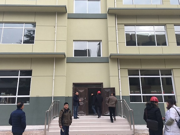 陜煤炭建設公司辦公樓改造工程順利通過驗收