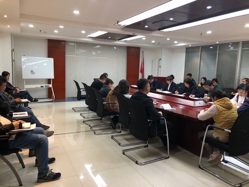 陜煤建設中煤公司傳達學習省委第五巡視組巡視陜西煤業化工集團有限責任公司黨委工作動員會精神