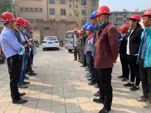 陜煤建設澄合分公司土建八部黨員深入現場“亮身份做表率”