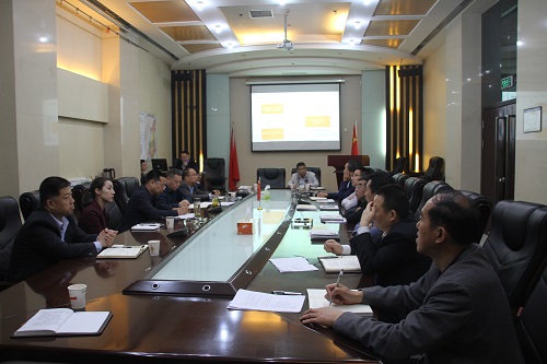 陜西稼軒律師事務所向陜煤建設匯報工作