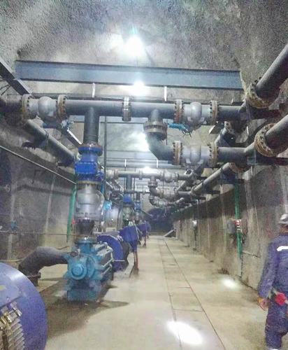 陜煤建設洗選煤運營公司小保當運營項目部二號礦井標準化改造工程火熱進行中