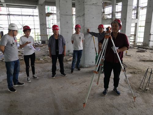 陜煤建設澄合分公司第三項目部借助實體工程開展技術比武