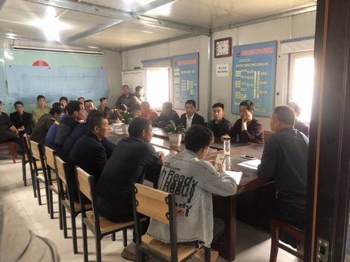 陜煤建設礦建二公司職業病防治宣傳下基層