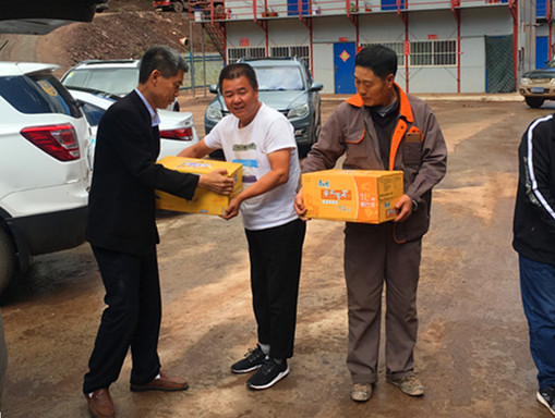 深入一線送清涼 企業關懷記心上
