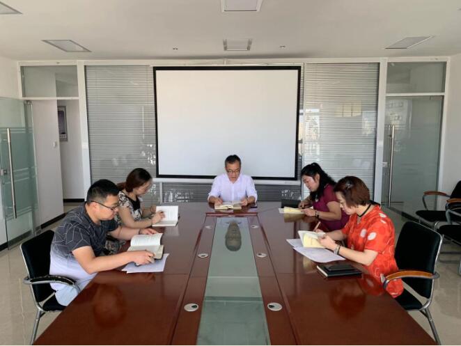 陜煤建設綠宇公司：“固定日”學習班  扎牢主題教育根基