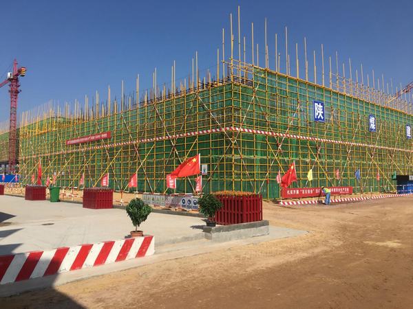 陜煤建設銅煤公司第十六項目部全力打造文明施工品牌工程