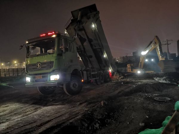 天工公司防疫復工正當時  現場施工忙不停