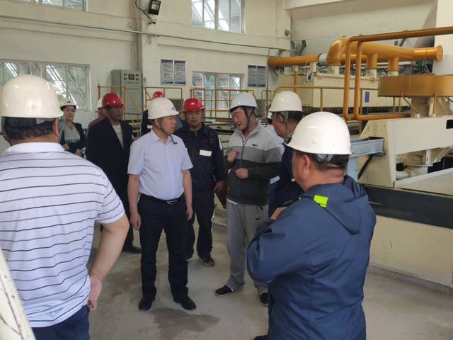 趙敬凱前往山西左權華奧選煤廠項目檢查指導工作