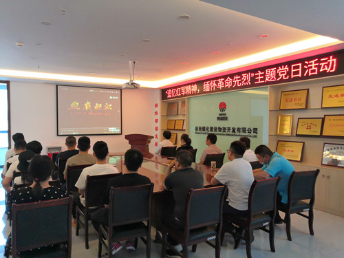 物資公司組織開(kāi)展“追憶紅軍精神,緬懷革命先烈”主題黨日活動(dòng)