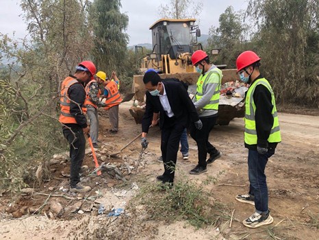 咸陽公司：攜手創(chuàng)衛(wèi)，以實際行動踐行國企擔當