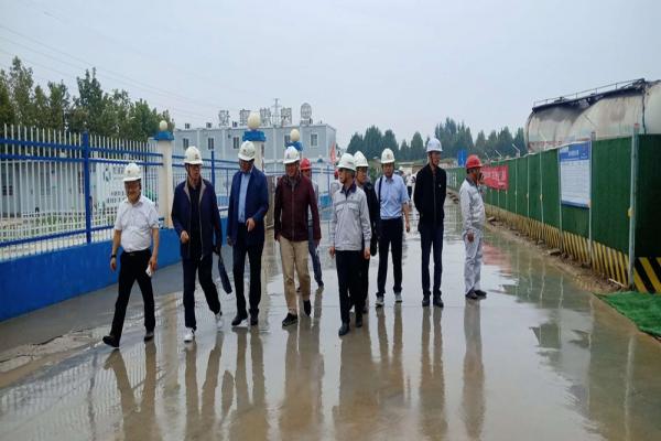 陜煤集團安全生產第三督導組蒞臨建設集團檢查指導工作