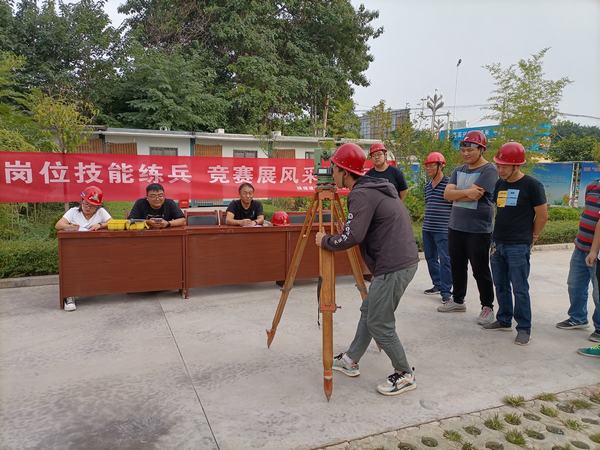 陜煤建設渭南分公司第五項目部“崗位技能練兵，競賽展風采”促專業能力大提升