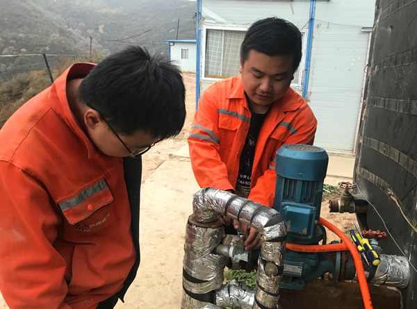 陜煤建設礦建三公司：升溫！供暖提前開始