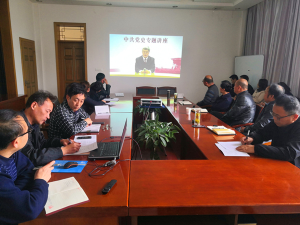 陜煤建設(shè)礦建三公司組織開黨史學習教育活動