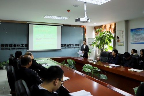 陜煤建設洗選煤運營公司：專題培訓為新員工鼓足干勁、充足信心