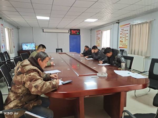 陜煤建設礦建二公司機電供應人員早春“充電”忙