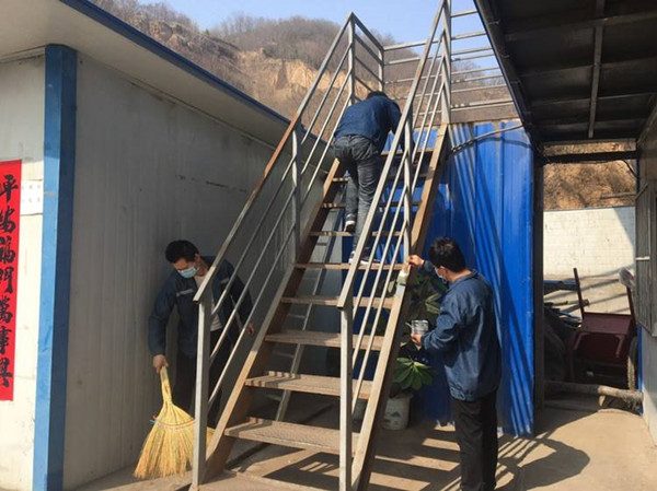 陜煤建設澄合分公司各單位多種形式開展愛國衛生運動