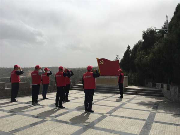 陜煤建設(shè)澄合分公司第三安裝隊(duì)紅色尋訪學(xué)黨史