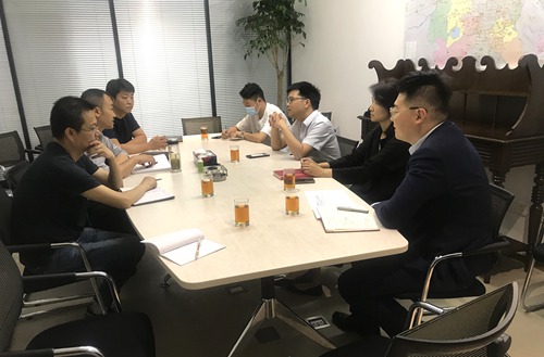 陜煤建設公司前往高科地產學經驗取真經