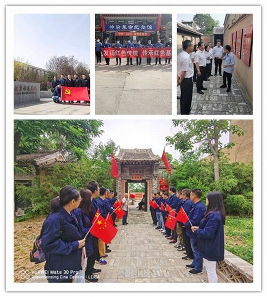 陜煤建設韓城分公司開展慶“七一”系列活動為建黨100周年獻禮