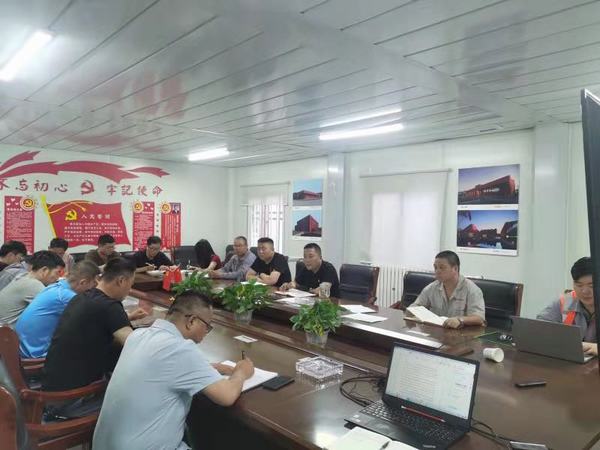 陜煤建設銅煤公司第十六項目部狠抓安全管理實現大干二季度碩果累累