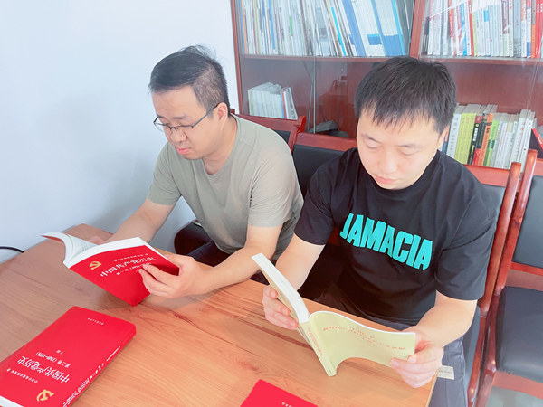 建設集團大秦置業公司：紅色陣地打造黨史學習教育新學法