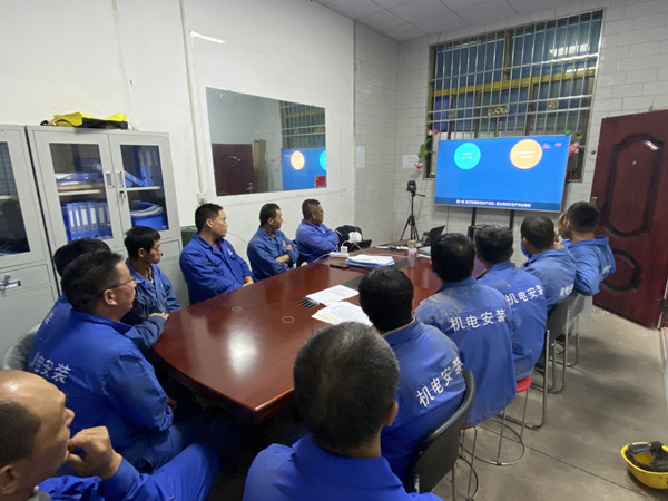 陜煤建設(shè)機(jī)電安裝公司全力以赴保安全，促生產(chǎn)