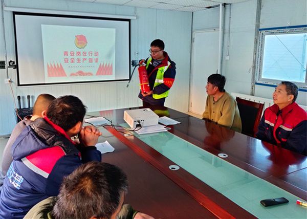 陜煤建設礦建三公司：決戰(zhàn)12月！“青”力“青”為保平安