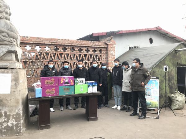 陜煤建設澄合分公司第三機電安裝隊：愛心捐贈  助力戰“疫”前線